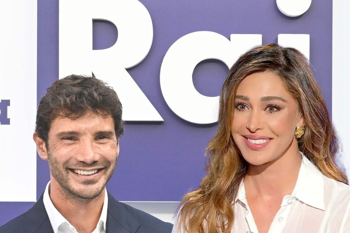 rai logo stefano de martino e belen rodriguez