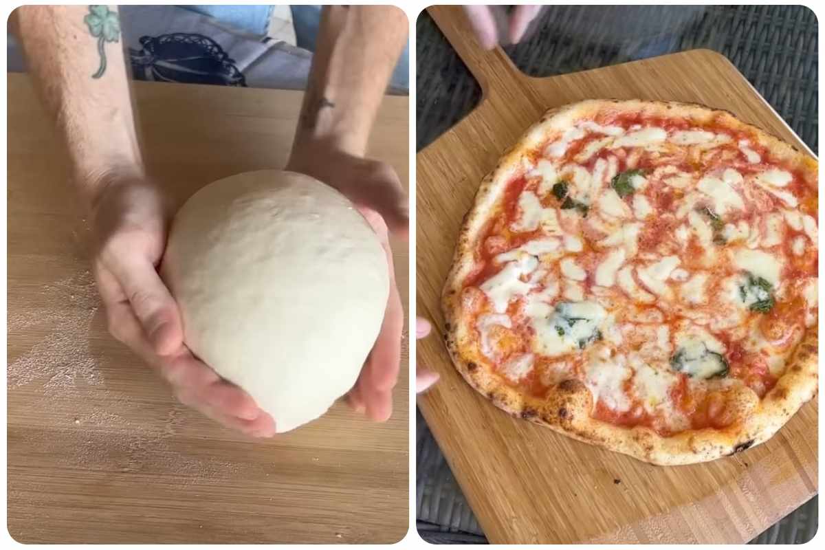 preparazione impasto pizza 