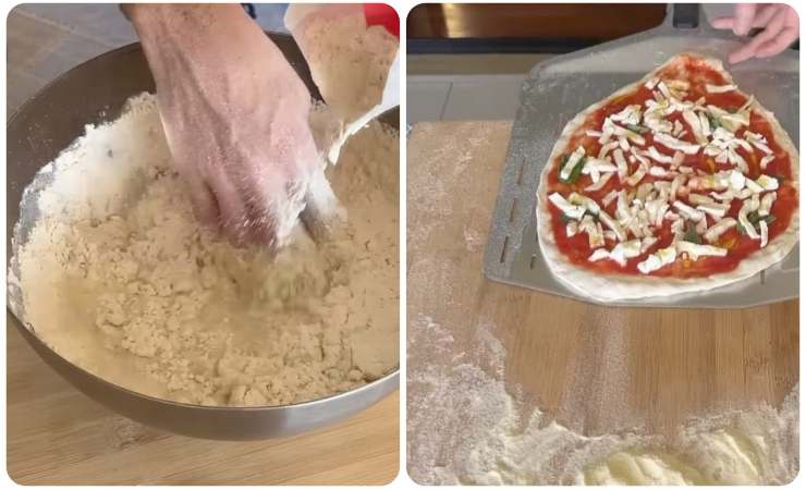 preparazione pizza napoletana 